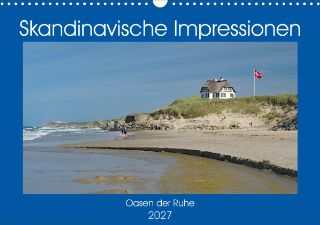 Kalender 2027: Oasen der Ruhe - skandinavische Impressionen